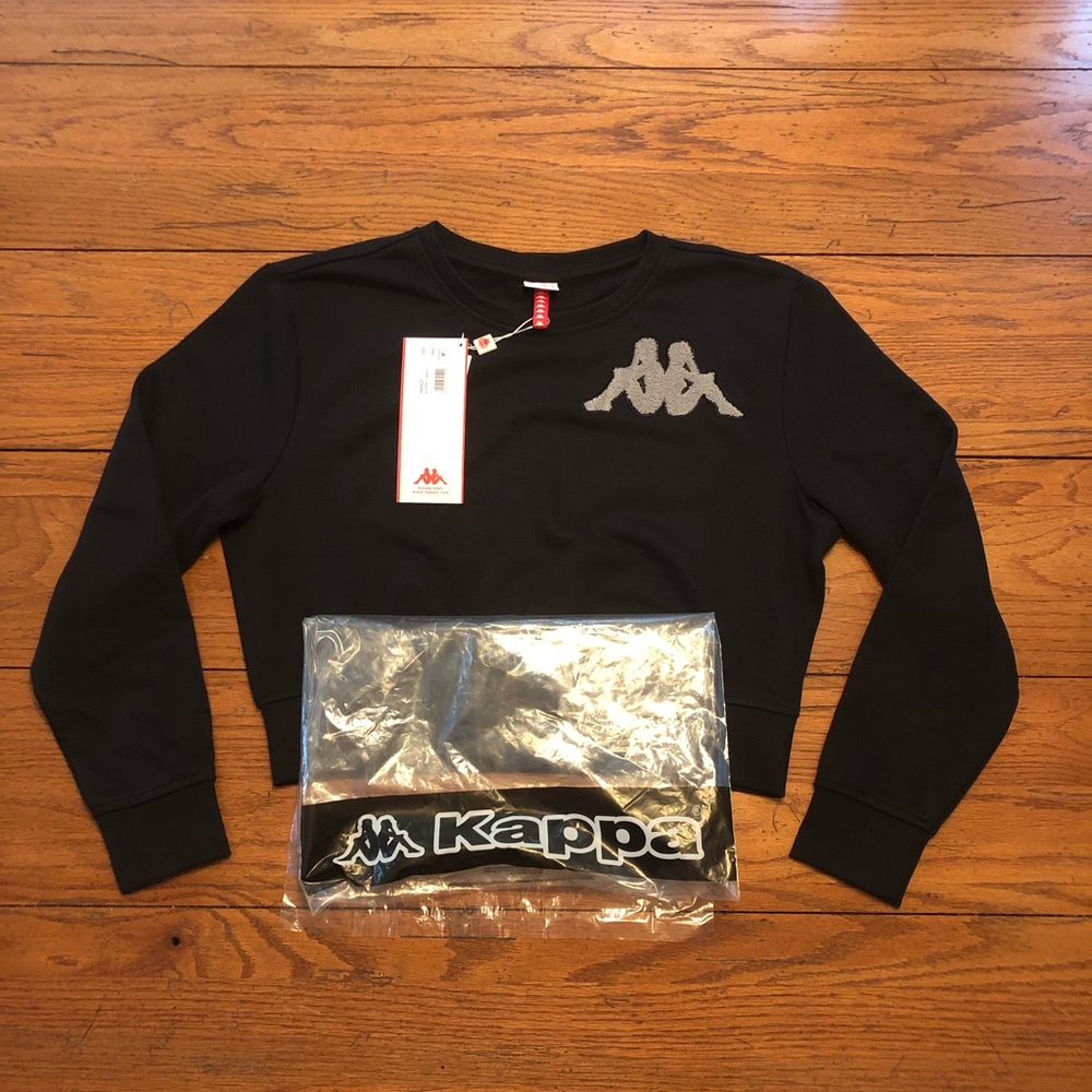 Women’s NWT Kappa Sweater Top Crewneck NEW!